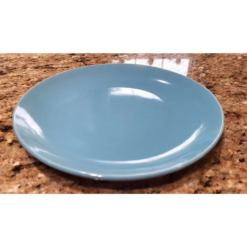 (Qty 1) Ikea Fargrik Turquoise Blue Salad Plate IKEA Of Sweden 21963